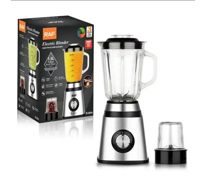 RAF ELECTRIC 2-IN-1 BLENDER AND GRINDER - 1.5L : Amazon.co.za