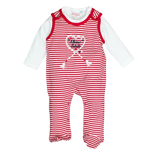 Salt & Pepper NB Playsuit Schatz Stripe Tutina