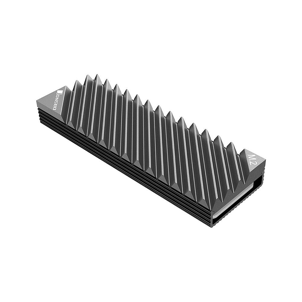 Eacam M.2-3 Rad-iator M.2 SSD Heat Sink Aluminum Heat Sink Tool-free Design Radi-ator with Thermal Pad for M.2 2280 SSD Grey