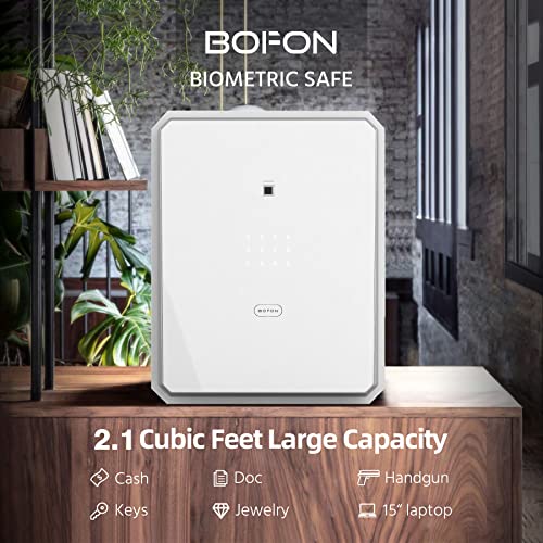 Coffre-fort pour documents et pistolet avec serrure biométrique et code pour maison