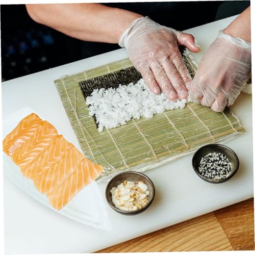 Plato acrílico para sushi forma barco 39x19x5 cm miniatura 6