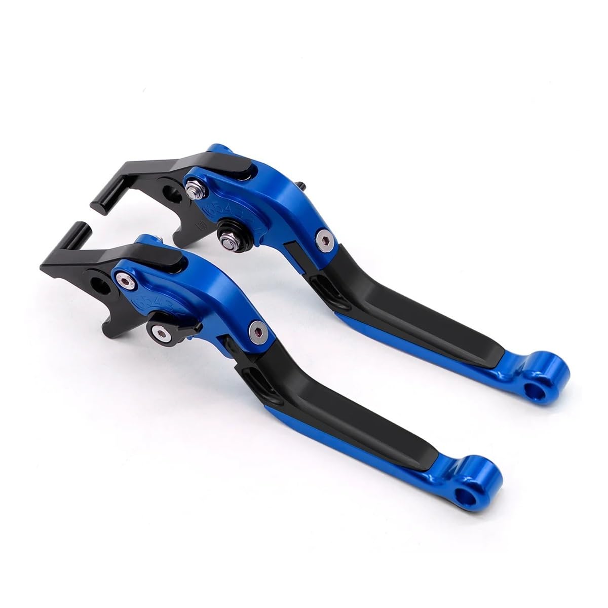 Zdgxfhsrh Bu.bk.bu.bk Motorcycle Brake Clutch Levers For Ya&Maha Nmax 160/155/125 2015-Present Clutch Lever Brake Set Adjustable Folding Handle Levers Motorcycle Accessories(Bu.bk.bu.bk)