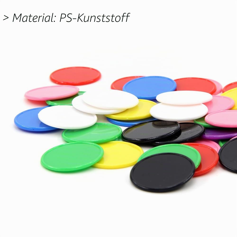 200 Stück personalisierte Kunststoff-Poker-Chips, Vollfarbdruck Ihres Logos und Textes auf dem Chip, gut für Getränke, Pokerkartenspiel (schwarz)