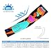 Men's Sport Cooling Arm Sleeves, Tattoo Cover Up, Outdoor UV Sun Protection Arm Sleeves, Fashion Dress Decor SleevesColorful Ethnic Dress Traditional African Black Women