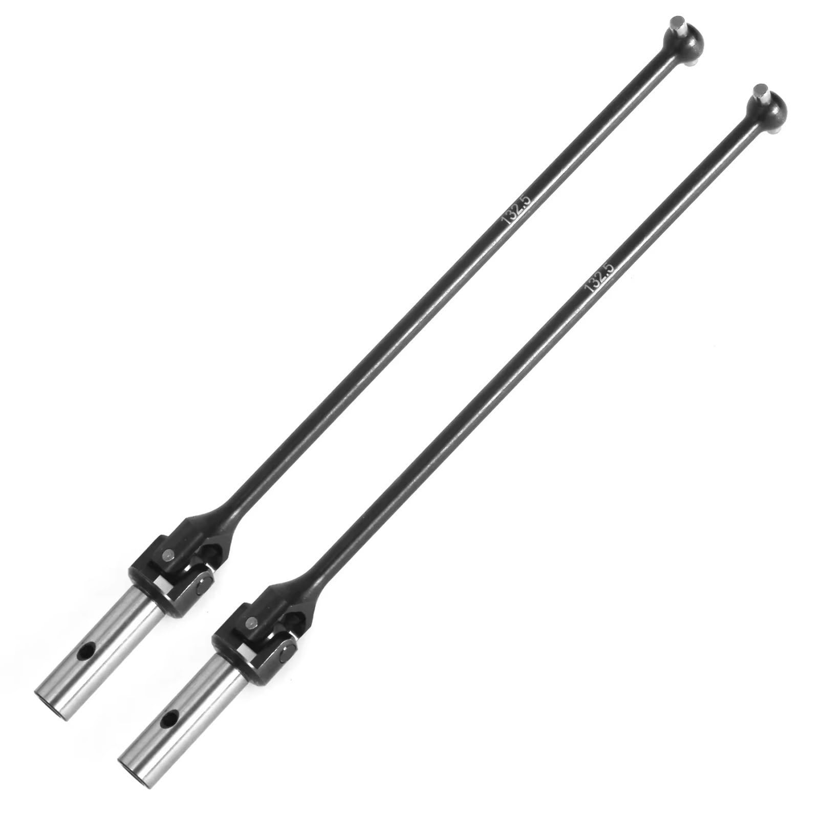 RC Teile do Kyosho MP10T 1/10 RC części samochodowe akcesoria do modernizacji 2 szt. stalowe 132,5 mm CVD wał napędowy wału korbowego