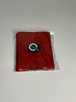 Red Glossy Luxury Gift Pack Red Gift Pack Very Small Metallized Bag with Tape 7x9 Cm - 50pcs