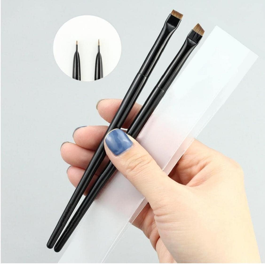 爆買い ブレードメイクブラシ 角度の薄い眉毛ブラシフラットファインアイライナーブラシプロフェッショナルライナー眉毛美容ツール 2ピース Sungaipenuhkota Go Id 爆買い ブレードメイクブラシ 角度の薄い眉毛ブラシフラットファインアイライナーブラシプロフェッショナルライナー眉毛美容ツール 2ピース Sungaipenuhkota Go Id