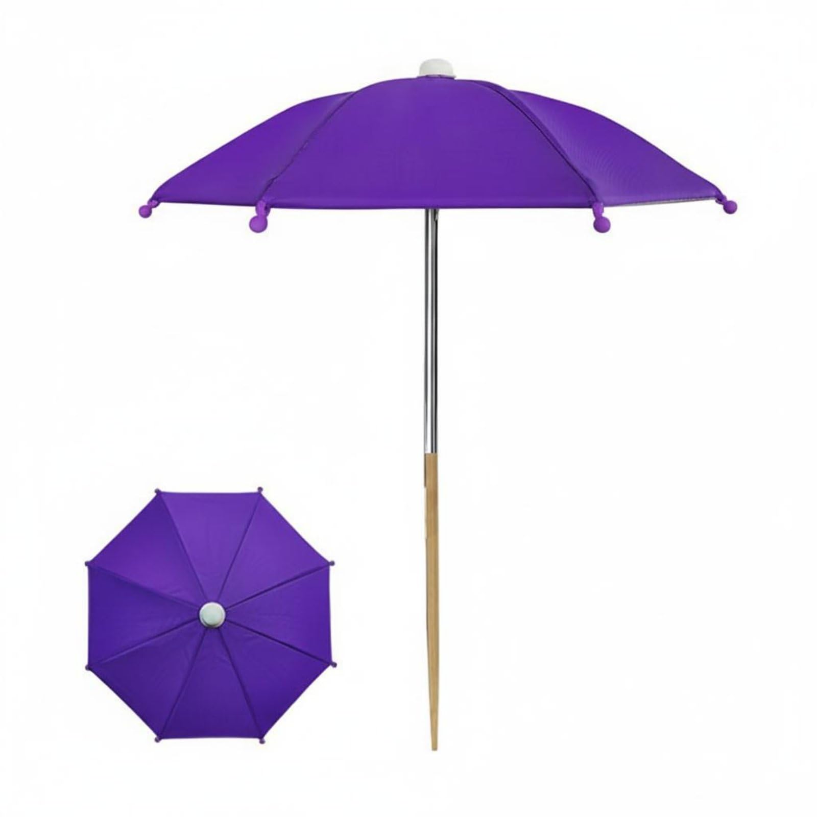 Blocking Plant Umbrella Rainproof Mini Plant Umbrella Heat Protection Succulent Sun Shade for Gardeners, Balcony, Patio, Outdoor, Purple|Clothing Shoes & Accessories-image-10
