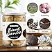 RioRand Black Garlic 130g Whole Black Garlic Aged for Full 90 Days Black Garlic Jar 0.28 Pounds