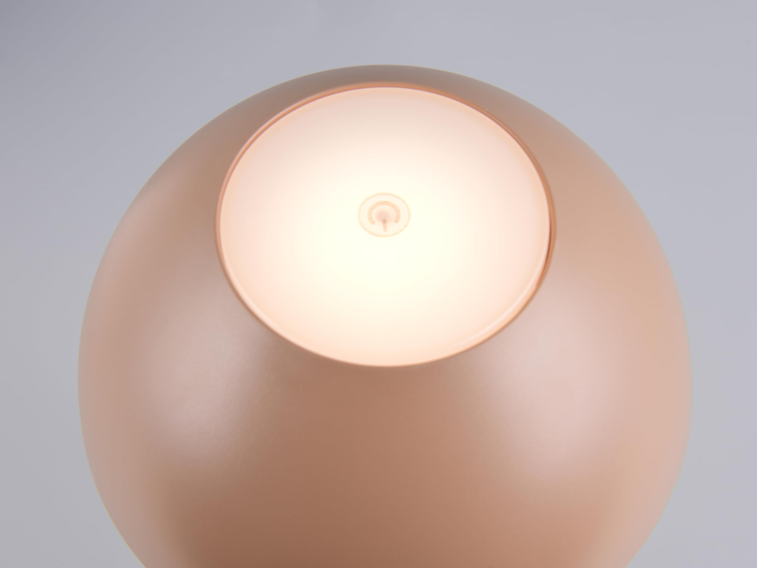 Reality Leuchten Ricardo R54106165 - Lampada da tavolo a LED per esterni, in plastica, con LED da 1,7 Watt, 4 ingressi touch