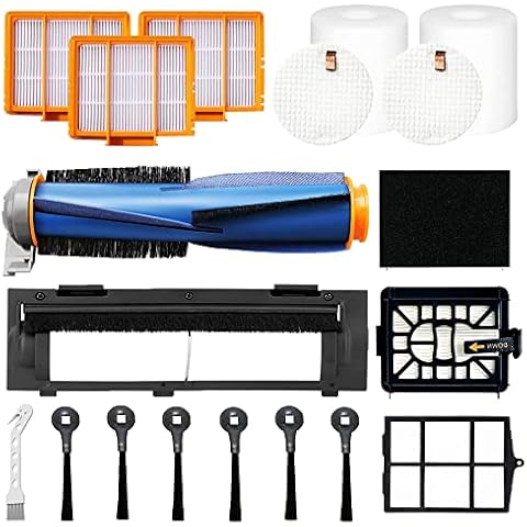 Replacement Parts for Shark AI AV2501S AV2501AE RV2502AE RV2520AOUS AV2510AOUS AV2511AE RV2610WA AV2610WA Accessories Kit with Main Brush Cover,Filters,Primary Filter,Side Brushes Cover