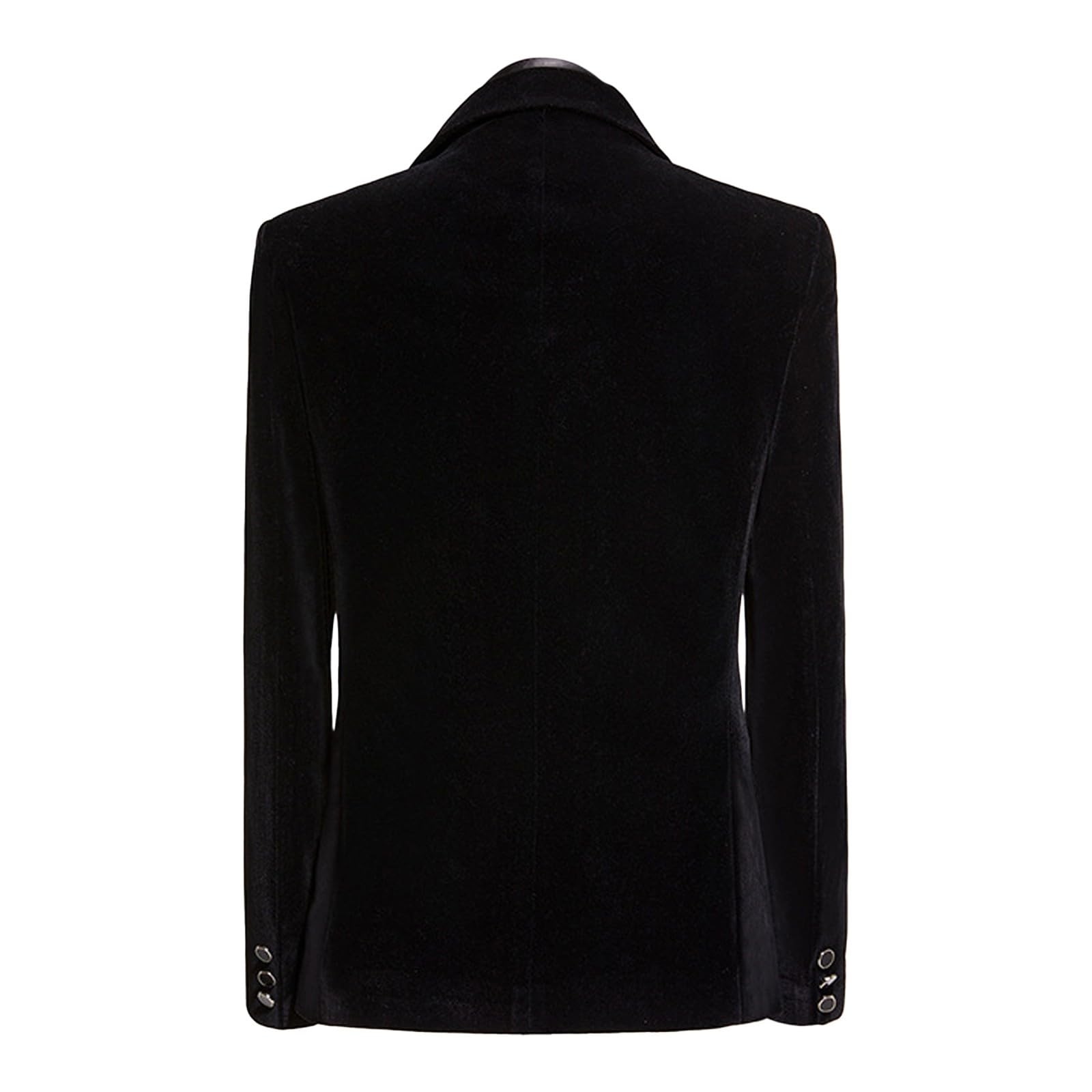 Generico Giacca da palcoscenico in velluto con strass, lucida, per spettacoli in discoteca, feste, elegante abbigliamento formale