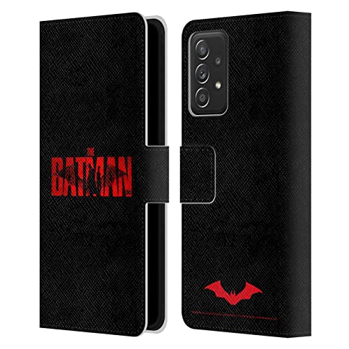 Étui portefeuille Samsung Galaxy A53 5G The Batman logo noir