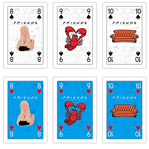 Fashion Friends Playing Cards Game, Funny Poker Cards For Party And Games, A Deck Of Cards Cool Stuff Merchandise (White) #TOP4