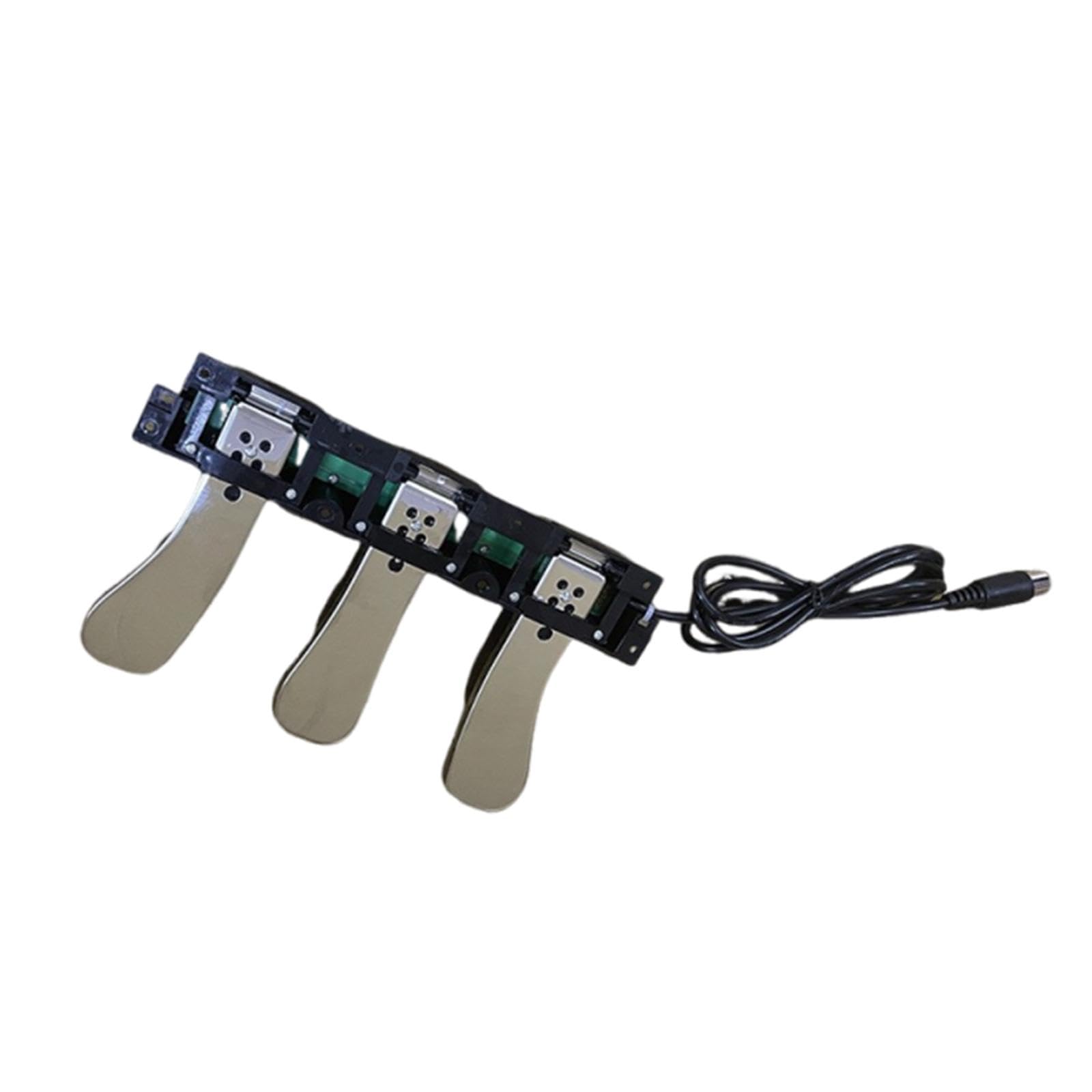 Amagogo Pédalier 3 étapes, Accessoire pour Instrument de Musique, 25,4 X 15 Cm, Pédale de Sustain pour Débutants Professionnels
