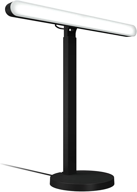 Logitech G Litra Beam premium Oświetlenie LED do gier z technologią TrueSoft, regulowany uchwyt do montażu, ustawienia jasności/temperatury barwowej, sterowana aplikacją na komputer PC/Mac  grafitowa