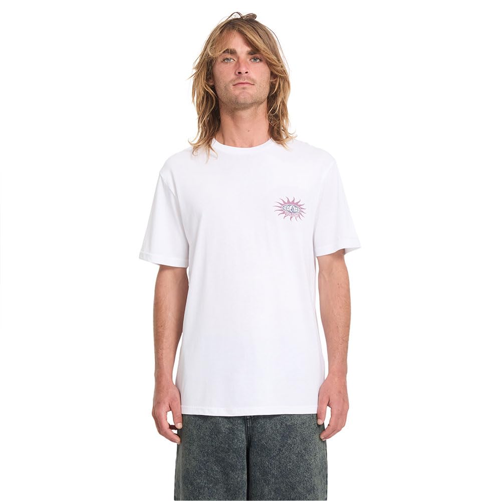 Volcom Camiseta De Manga Corta Sunlog Basic L