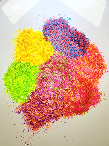 iConnectWith Glitter – Confetti Glitter Shapes Kit; Multi-use for Crafts, Decorations, Nail Art, Makeup, Tumblers, Resin Art, and DIY Projects4