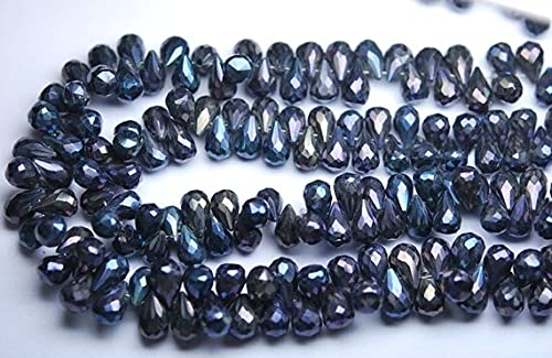 Spinel noir facetté 7-8mm pour en finir avec les composants ternes et créer des bijoux éclatants