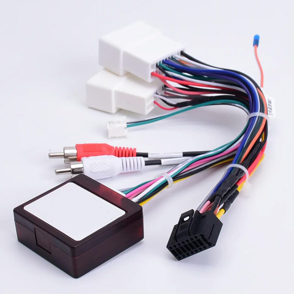 Arnés Cableado para Mitsubishi Outlander Pajero 2006-2013, para Android arnés de cableado de Radio de Coche de 16pin