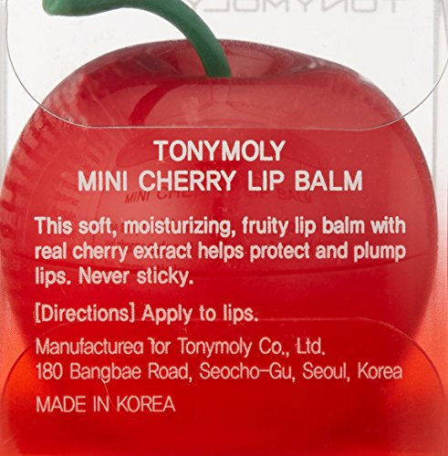 Image of TONYMOLY Mini Fruit Lip Balm Set with Sheer Tint, Shea Butter and Vitamin E