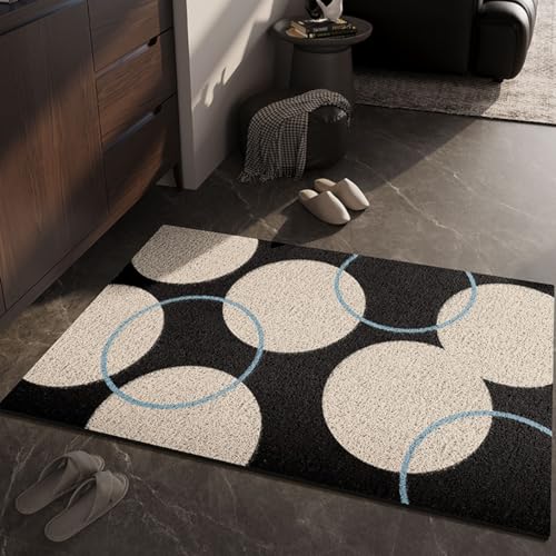 玄関マット 屋外 室内 泥落とし おしゃれ 滑り止め ドアマット 北欧 洗える 家庭用 耐磨耗性 お手入れ簡単 フリーカット 多用途 120*120cm