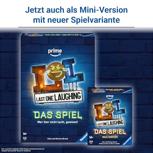 Ravensburger 27524 - Last One Laughing - Das Partyspiel zur Show, LOL Spiel für 3-8 Spieler ab 14 Jahren… – Ansicht 6