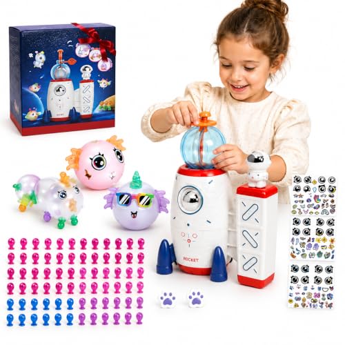 2026 Upgrade DIY Balloon Animal Kit Toys Easter Gifts Craft Kits for Kids Make Your Own Magic Balloon Arts & Crafts for 3-12 Year Boys and Girls DIY Creative Activity Birthday Gifts Ages 3+