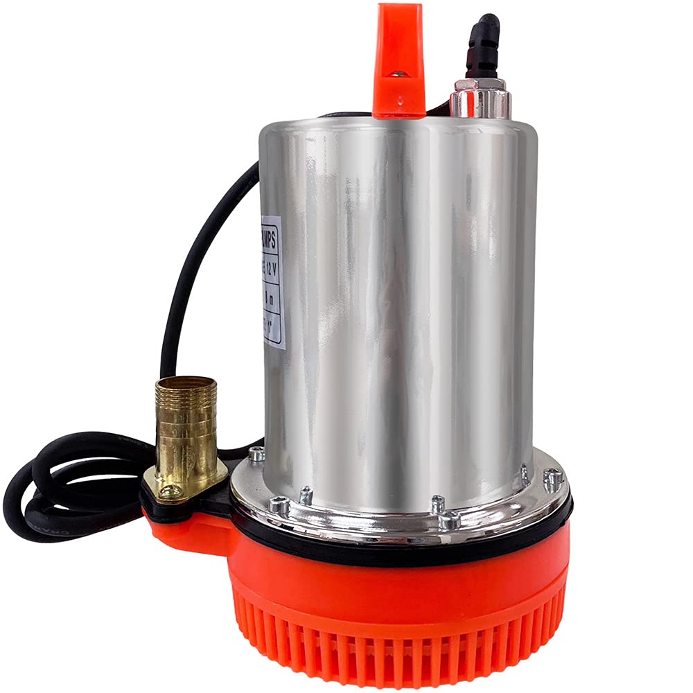 Amazon | wellz 太陽光送水ポンプ ソーラーパネル接続 DC 12V 水中井戸