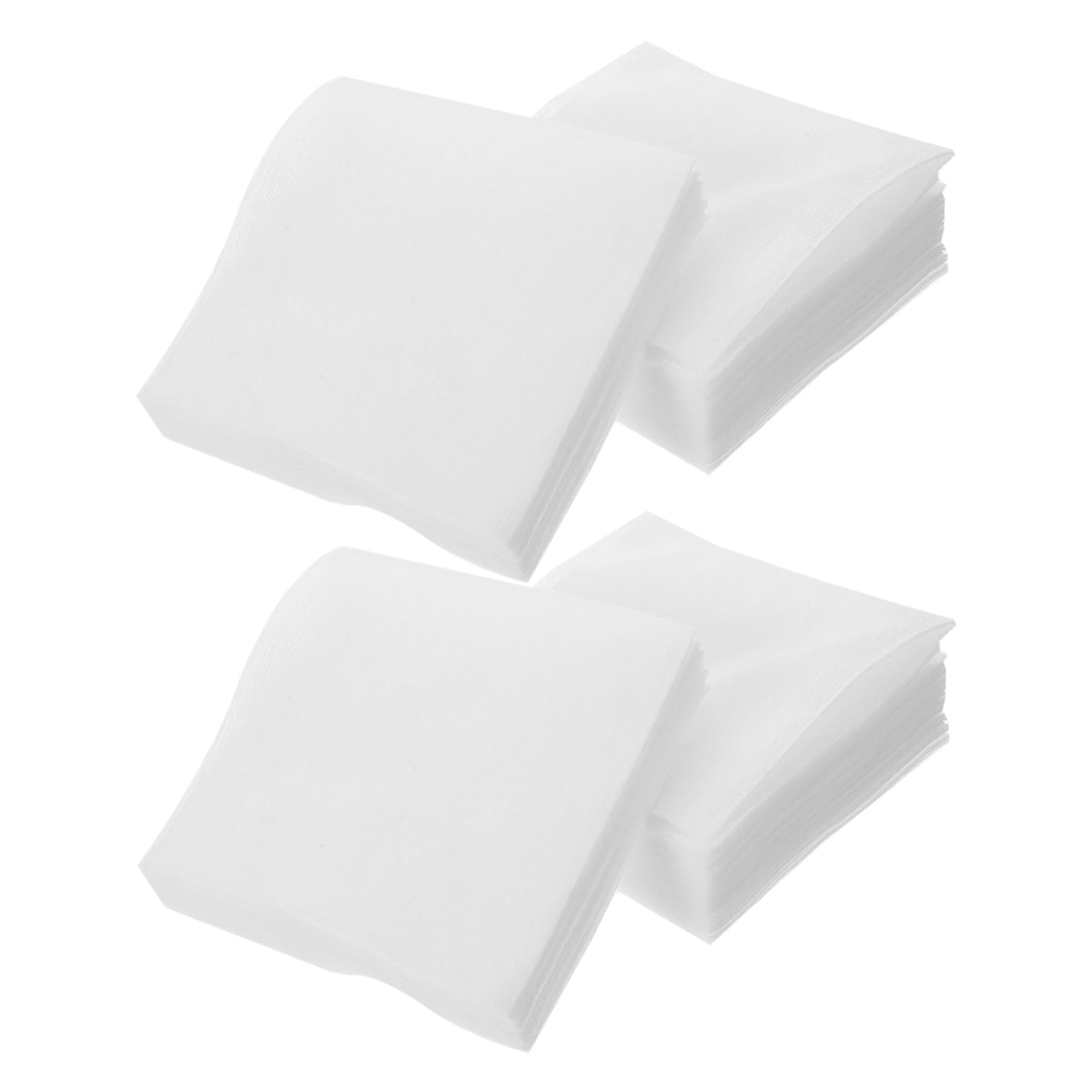 VALICLUD 200pcs Face Cleansing Pads Non Woven Makeup Remover for Easy Makeup Application and Nail Polish Removal for Versatile Use Gentle Skin