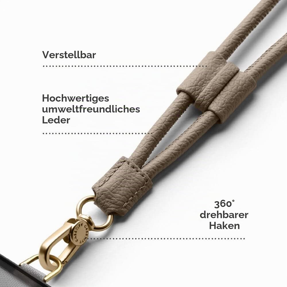 CASETiFY Unisex-Erwachsene Rope Phone Strap Cross-Body-Gurt - Wald reflektierend