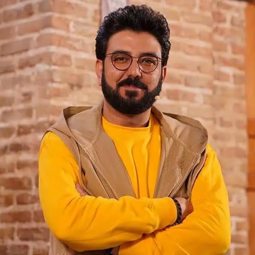 Page de couverture de نشسته در حیاط و ظرف چینی روی زانویش - با صدای شاعر