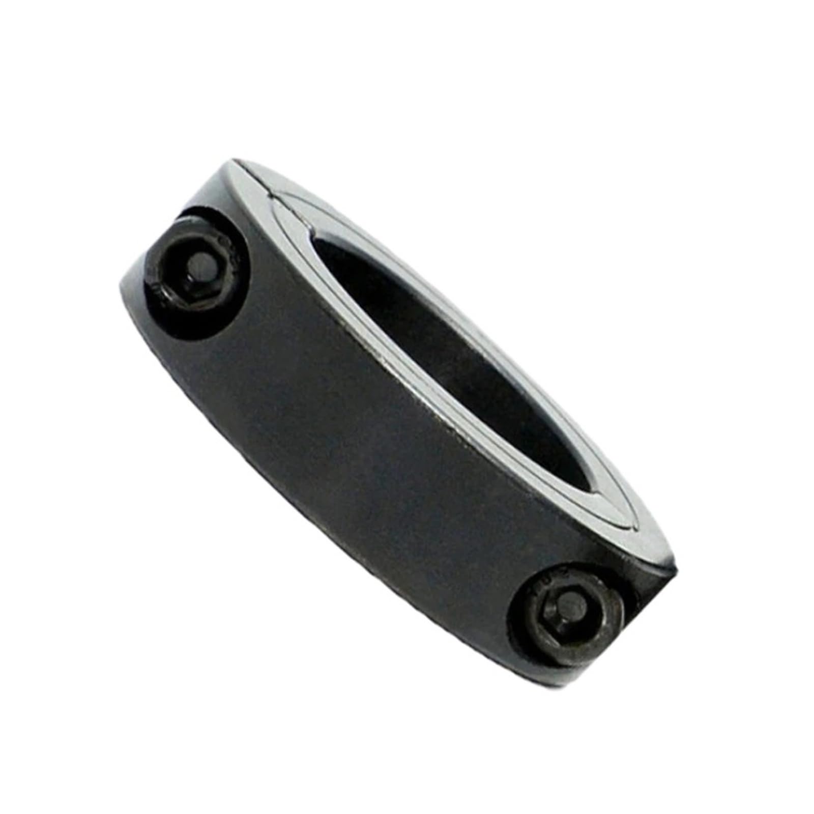 1 collar de abrazadera de acero 45 con doble división con tornillos de 32