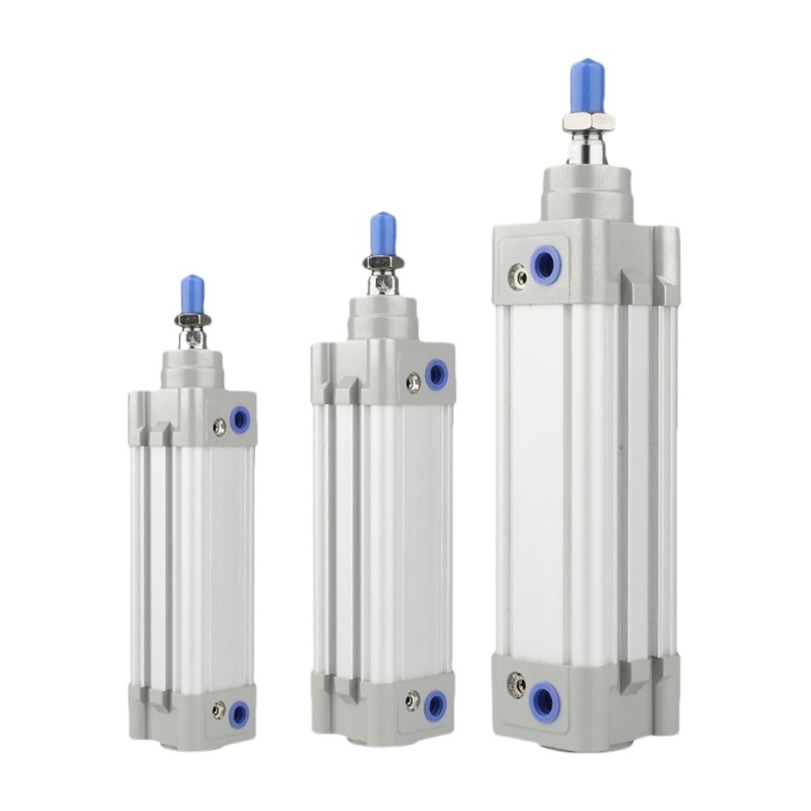 TBZOQAID 1pcs SE32/40/50/63 Air Pneumatic Cylinder Piston Double Acting Cylinders 50/75/100/125/150/200mm Stroke(Stroke 75mm,SE32 (BORE 32mm))