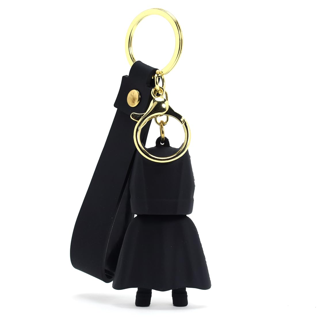 Daiyamondo Rubber Unlease You Inner Super Hero With Dynamic Action Packed Design 3D Silicon Key Chain (Fat Face Black Bat) - Image 2 thumbnail