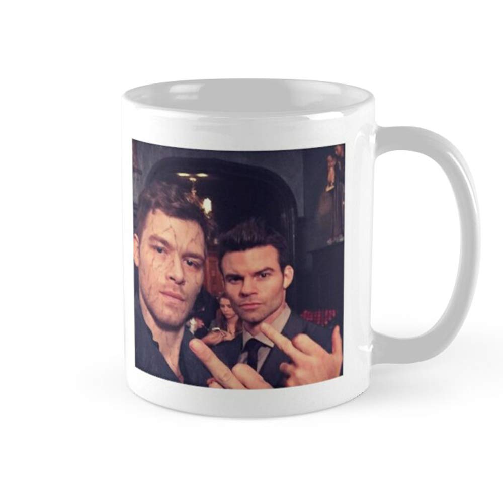 Klaus And Elijah Mikaelson Coffee Mug 11oz & 15oz Ceramic Tea Cups