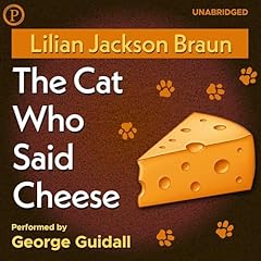 The Cat Who Said Cheese cover art