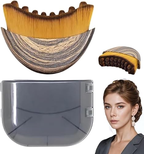 Lot de 2 brosses de contour lymphatique pour le visage, massage de drainage lymphatique pour le visage, sculpture du menton et de la mâchoire, brosse à sec pour le visage, conçue de façon ergonomique