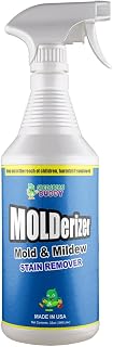 Green Bean Buddy Mold Stain Remover and Mildew Stain Remover, No Bleach Formula, Used by Mold Professionals, Molderizer 32oz