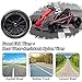 24V 8.1 MPH Electric Go Kart for Kids 8-14 Years, 300w*2 Extra Powerful Motors, Max Load 180Lbs Outdoor Ride on Toy for Teens, Music, Drifting Tires& Spacious Seat, Red