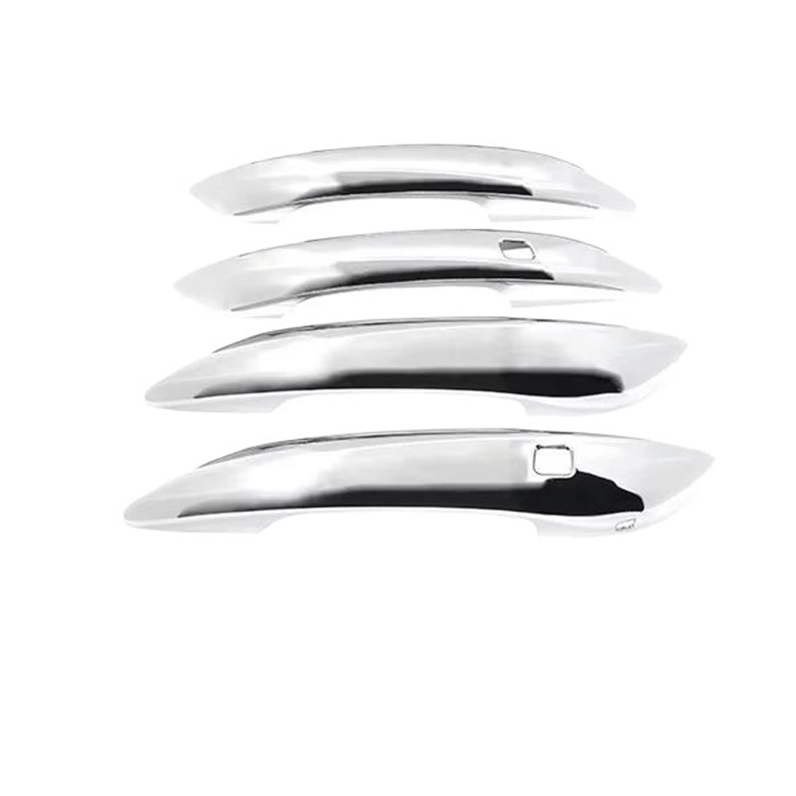 Zhqdrcy Chrome Door Open Handles For Hyundai For Elantra For Cn7 2021-2024 Sedan Car Door Handle Cover(Chrome)