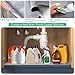 TRZZ Silicone Waterproof Under Sink Mat 34