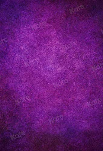 Kate  Purple Backdrop Dark Purple Portrait Photography Background Abstract Backdrop for Photographer Headshots Video Pictures Fabric: 5×7ft