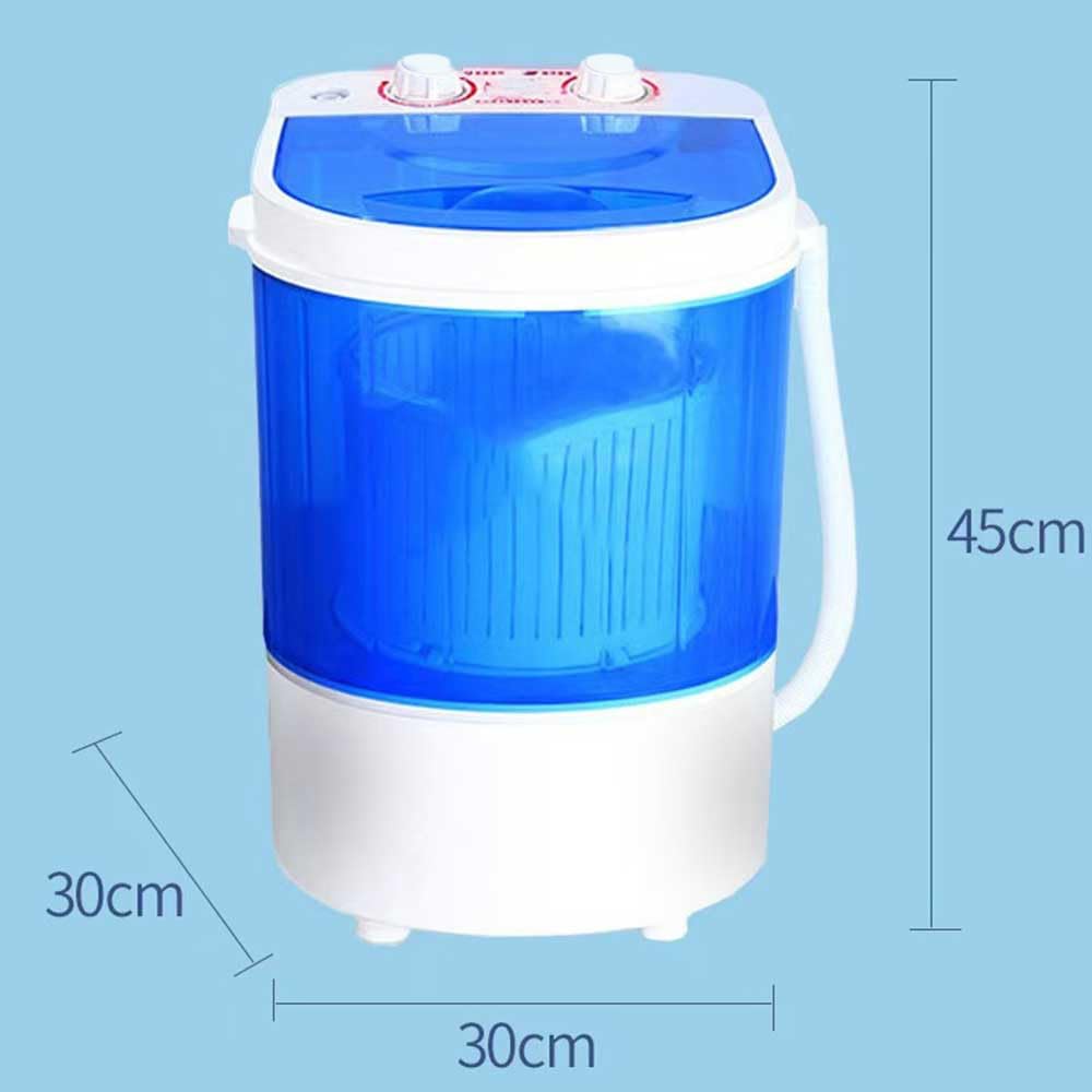 Mini Waschmaschine Portable kleine Camping Waschmaschine mit Schleuder, 15-Minuten-Timerfunktion, Waschkapazität 1,8 l, für Wohnungen, Schlafsäle, Wohnmobile