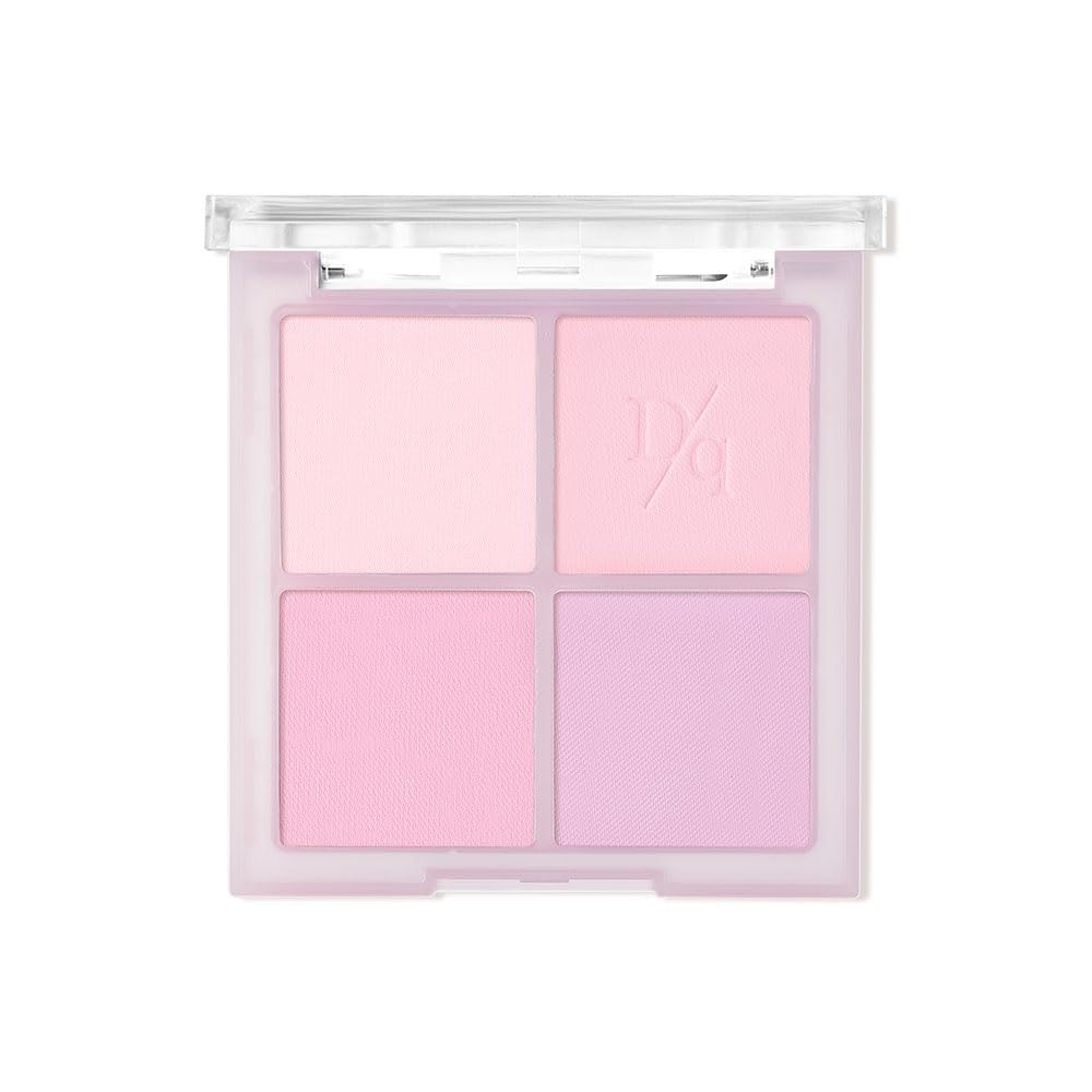 Dasique Blending Mood Cheek #02 Cool Blending l Cruelty-Free l 4 Blendable Shades in Lightweight, Long-lasting, Smooth Powder - Image 5