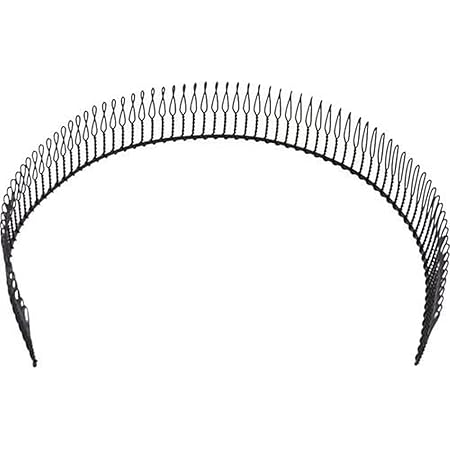 HL0149 コームタイプカチューシャ 黒