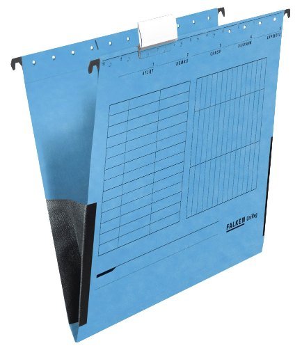 FALKEN 25 plaquées uNIREG/bleu format a4 230 g/m ²...