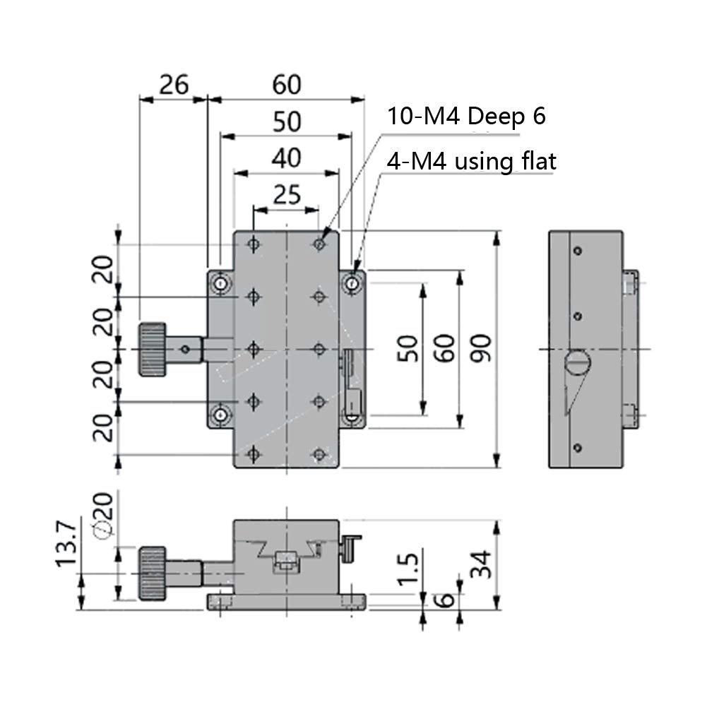 Podręcznik TYENAZA X Platforma Platforma Poradnik Regulowany STAP STAPU 40X90 mm