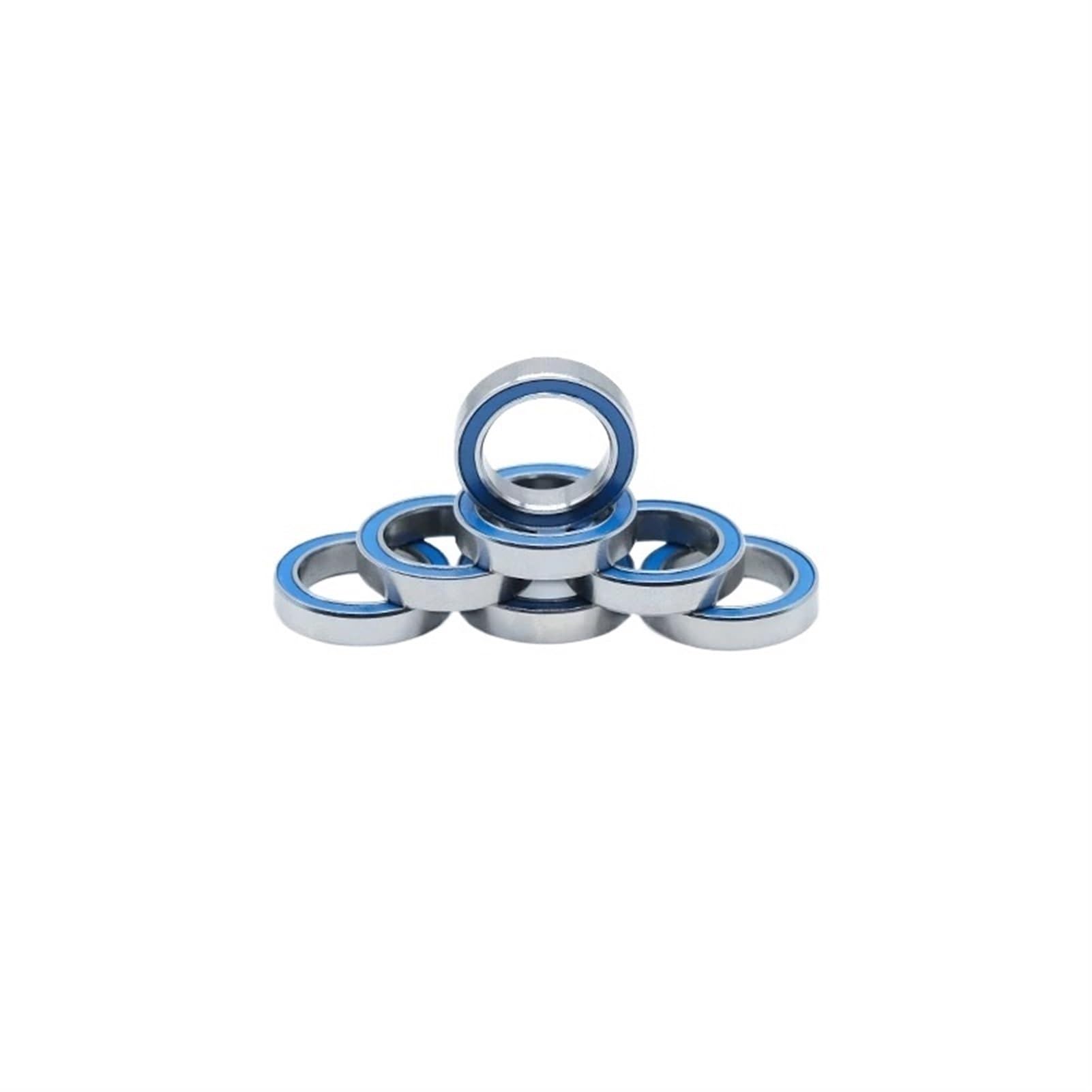 Deep Groove Ball Bearings 6 PCS MR1319RS Lager Blau Versiegelt 13x19x4mm ABEC-7 MR1913 2RS ​​Kugellager Teile for Hobby RC Auto Lkw
