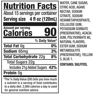 Mr. & Mrs. T Margarita Mixer 1.75 L (Pack of 6)